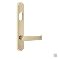 Lockwood 5601 Round End Plate With Cylinder Hole and 59 Lever - Available in Various Finishes