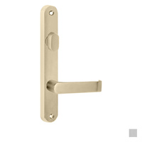 Lockwood 5704 Round End Plate With Turn and 59 Lever - Available in Various Finishes