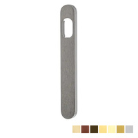 Lockwood 5800 External Round End Plate with Cylinder Hole - Available in Various Finishes