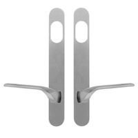 Lockwood 5801 Round End Plate With Cylinder Hole & 122 Lever - Available in Left and Right Hand
