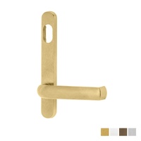 Lockwood 5801 Round End Plate with Cylinder Hole and 77 - Available in Various Finishes