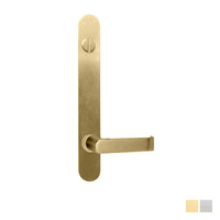 Lockwood 5803 Round End Plate with Emergency Turn and 59 Lever - Available in Various Finishes