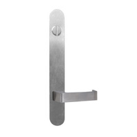 Lockwood 5803 Round End Plate With Emergency Turn & 90 Lever Chrome Plate 5803/90CP