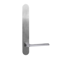 Lockwood 5805 Round End Plate With 178 Lever Satin Chrome 5805/178SC