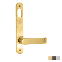 Lockwood 5901 Round End Plate with Cylinder Hole and 59 Lever - Available in Various Finishes