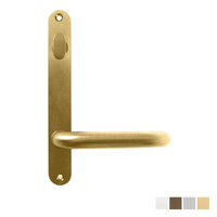 Lockwood 5904 Round End Plate with Turn and 70 Lever - Available in Various Finishes