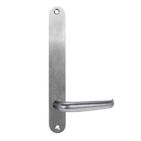 Lockwood 5905 Round End Plate With 180 Lever Satin Chrome 5905/180SC