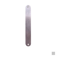 Lockwood 5907 Round End Plate - Available in Chrome Plate and Satin Chrome