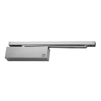 Lockwood EN 2-6 Door Closer with Slide Rail Adjustable Backcheck Delayed Action 7726SRDASSS