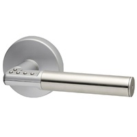 Lockwood Electronic Lock Code Door Lever Left Hand Stainless Steel 8816LSS