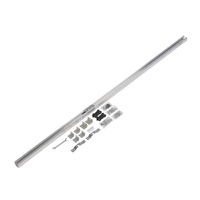 Henderson Husky Aluminum Track System Suits Single Door HH100 - Available in Various Sizes