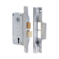 Lockwood L1700SP Mortice Lock 30mm Backset Narrow Rebated Satin Chrome Pearl
