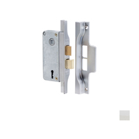 Lockwood Narrow Rebated Mortice Lock 30mm Backset - Available in Various Finishes