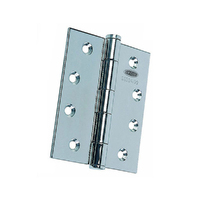 Lockwood Fixed Pin Hinge Polished 100x75x2.5mm  Stainless Steel LW10075FPPSS 