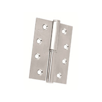 Lockwood Lift Off Hinges 100x75x2.5mm Satin Stainless Steel - Available in Left and Right Hand