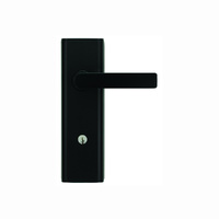 Lockwood Nexion Vision Mechanical Door Handle Lever 3 Matt Black NXV12/1L3MBK