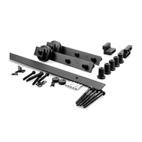 *WSL DISCONTINUED* Lockwood Outland Barn Door Track And Hardware Kit 3M Black OTL3000BLK