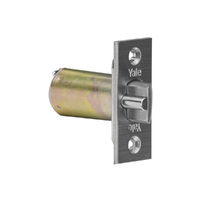 Yale Commercial Deadlatch Only Satin Chrome - Available in 60mm and 70mm Backset