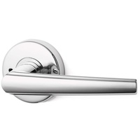 Lockwood Door Handle Velocity Spire L2 Privacy Leverset Chrome Plate VEL2/L2CP