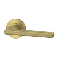 Lockwood Vivid V4 Passage Set Includes Latch 130mm Satin Brass PVD VIV1/V4SBPVD