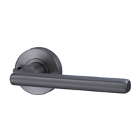 Lockwood Vivid V4 Privacy Set Includes Latch 130mm Gunmetal PVD VIV2/V4GMPVD