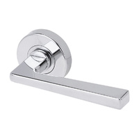 Lockwood Velocity 55mm Round Privacy Set and 28 Lever Chrome Plate VSR2/28CP