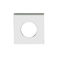 Lockwood Velocity Square Rose Passage Trim Polished Chrome VSS1-TRIMCP