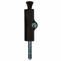 Whitco Patio Bolt W2206312C4 Mahogany Sliding Door Lock Keyed Alike (MTO 5)