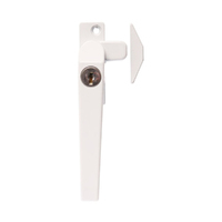 Whitco Window Lock White Series 25 LH Casement Fastener Lockable W225216