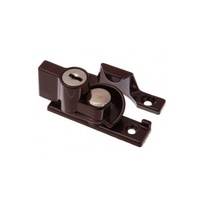Whitco Window Sash Lock W273312 Lockable Mahogany Keyed Alike (MTO 5)