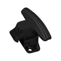 Whitco Sliding Window Latch Non Locking 12mm With Flat Strike Black W285117 