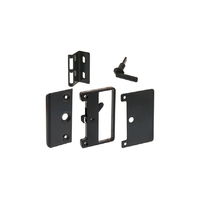 Whitco Sliding Screen Door Latch Bass Internal & External Black W821417 