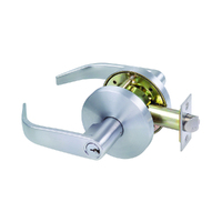 Yale Commercial Key Classroom Lever Set 70mm Satin Chrome YL17/CLA/SC