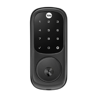 *WHILE SUPPLY LAST* Yale Assure Keyed Electronic Digital Deadbolt Matt Black YRD226NRMBK