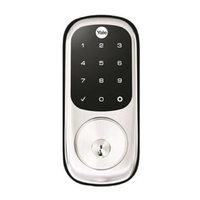 *Nonreturnable Item* Yale Assure Keyed Electronic Deadbolt Satin Chrome YRD226NRSC (MTO 4)