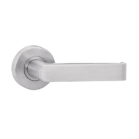 Yale Simplicity S1 Door Lever Handle on Round Rose Stainless Steel YSH1/S1NLSS