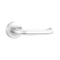 Yale Simplicity S2 Door Lever Handle on Round Rose Stainless Steel YSH1/S2NLSS