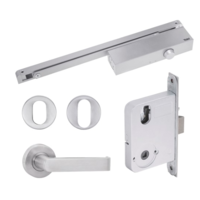 Yale YSK/S1TSS Simplicity Series Door Kits Mortice Lock S1 Lever Set with Turn