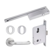 *Nonreturnable Item* Yale Simplicity Series Door Kits Mortice Lock S2 Lever Set With Turn YSK/S2TSS (MTO 4)