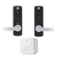 *Nonreturnable Item* Yale Unity Entrance Lock With Connect Bridge Silver YUR/DEL/BDG/SIL (MTO 4)