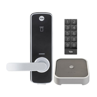 Yale Unity Smart Entrance Lock with Connect Bridge Plus and Smart Keypad Silver YUR/DEL/PKIT/SIL