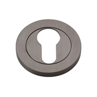 Alexander & Wilks Escutcheon Euro Profile 50mm Dark Bronze AW390DBZ