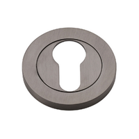 Alexander & Wilks Escutcheon Euro Profile 50mm Dark Bronze PVD AW390DBZPVD