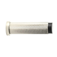 Alexander and Wilks Brunel Knurled Cylinder Door Stop Satin Nickel AW600-75-SN