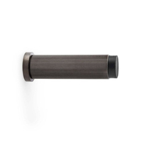 Alexander and Wilks Reeded Projection Cylinder Door Stop 75mm Dark Bronze PVD AW602-75-DBZPVD