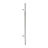 Barben Boho Entrance Door Handle 600mm Satin Stainless Steel BAH-229/A