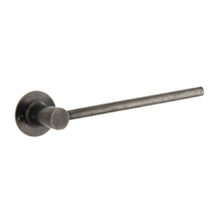 Bankston Edition Office Lever 01 on Round Rose 52mm Patinated Bronze 21673