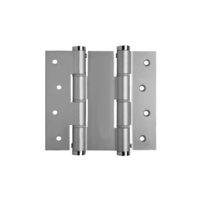 Bellevue Justor Double Action Spring Door Hinge BIDA120AS Anodized Silver 120mm
