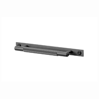 Buster and Punch Linear Cabinet Pull Bar Handle with Plate 190mm Black GPB-02303