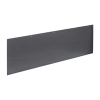 Door Pushplate Countersunk Visible Fix Stainless Steel - Available in Various Sizes